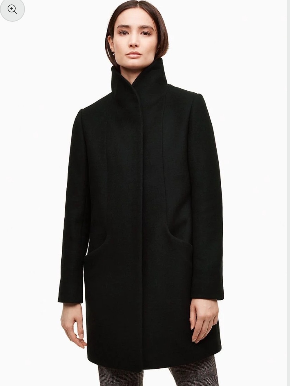 Wilfred Wool & Cashmere Cocoon Coat